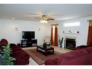 Family Room Huge family room features beautiful ga