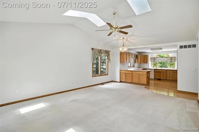 Looking at dining area.