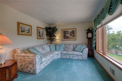 Large picture window brings tons of natural sunlig