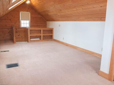 Master has nice closet space and built-in shelves.