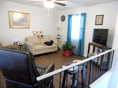 Ceiling fans in many rooms