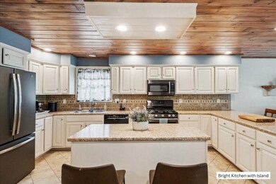 Bright Kitchen with Island