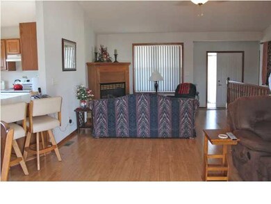 Warm and Cozy is the Gas Fireplace.