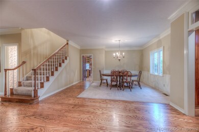 Formal dining. Through the door in the rear is the
