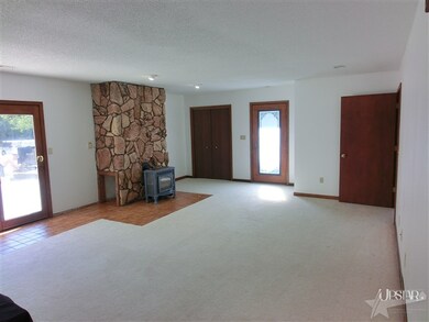 Foyer into the living room