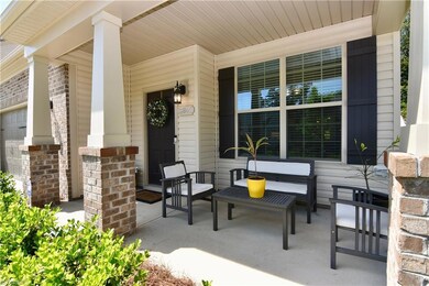 Lovely covered front porch!