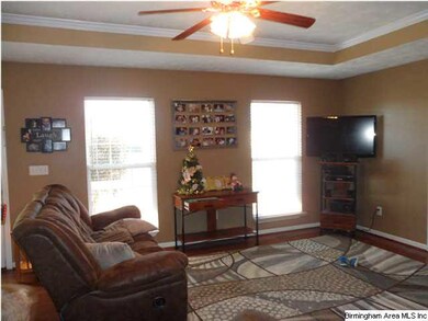 Living room. Front door is on the left.
