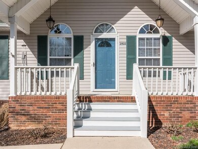Lovely windows and room for rocking chairs on this