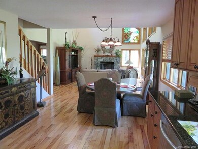 Open Floor Plan with Hickory Floors