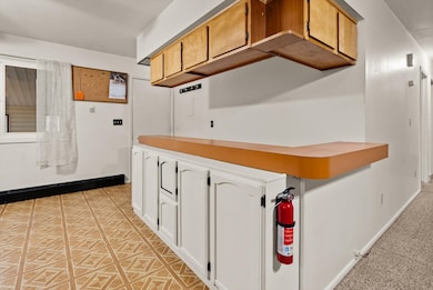 Entertainment-ready bar and extra storage