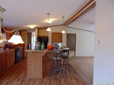 Kitchen Dining. open floor plan with view of livin