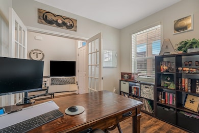 This main level room is a huge plus for those that work from home or those needing a flex space.