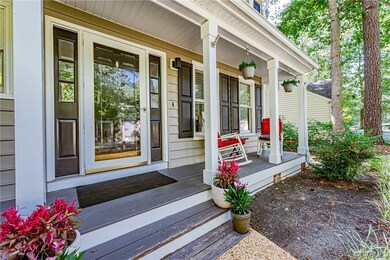 Doorway to property with a porch