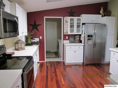 Fully functional, refrigerator included with sale.