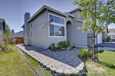 Extensive outdoor patio
