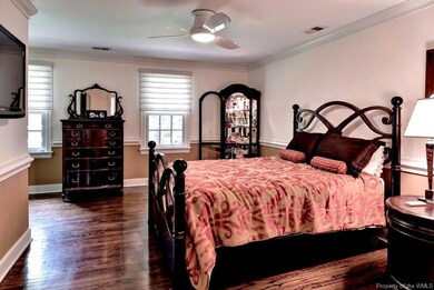 SPACIOUS MASTER BEDROOM; HARDWOOD FLOORS; ALL WIND