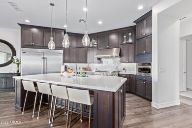 stacked cabinets