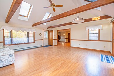 Great room from the screened in porch