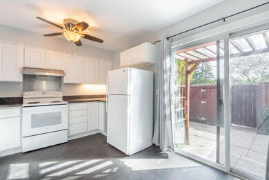 Kitchen with Patio View