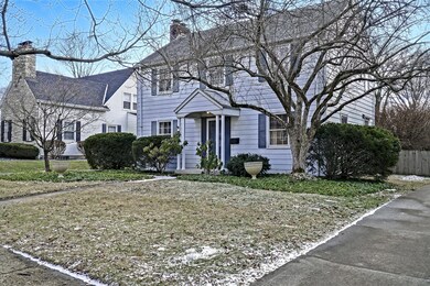 on a beautiful tree-lined street.