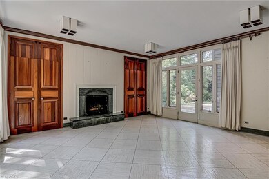 Sunken living room
