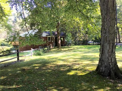 The front yard is huge and fenced in.  It is also 
