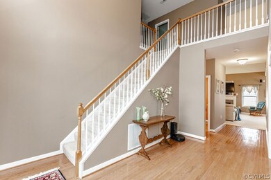 Large foyer at front entrance.