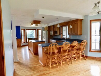 From dining room, looking into kitchen.
