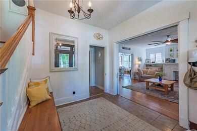 Beautiful hardwood floors through this home