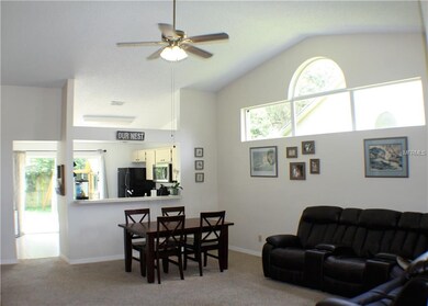 Living & Dining - Open Floor Plan with vaulted cei