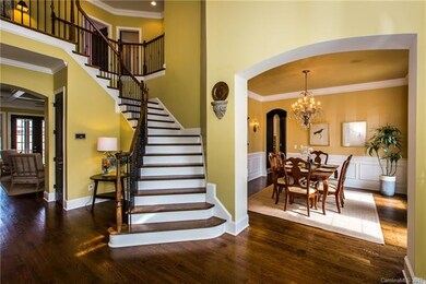 Beautiful entry way with grand staircase.