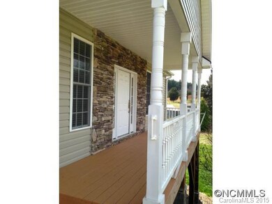 Rocking chair covered porch