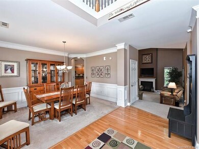 Foyer opens to Dining Room