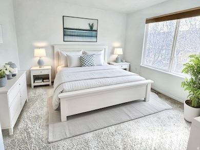 Bedroom featuring baseboards