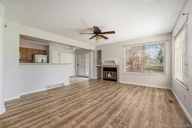 Living Room with Gas Fireplace