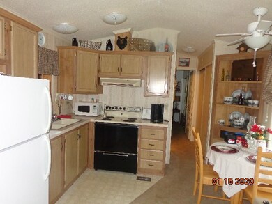 Kitchen dining room view