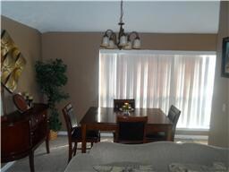 Dining Area ready for the Family Gathering