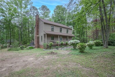 View of home from side yard.