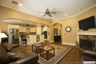 Great Room opens to Kitchen for ease in entertaini