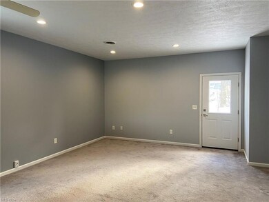 Great room with patio access