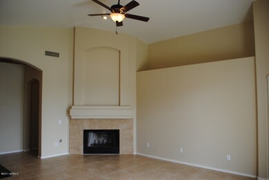Living Area with Fireplace