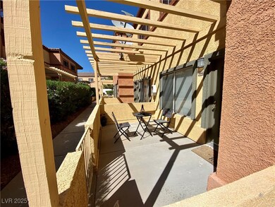 View of patio / terrace featuring a pergola