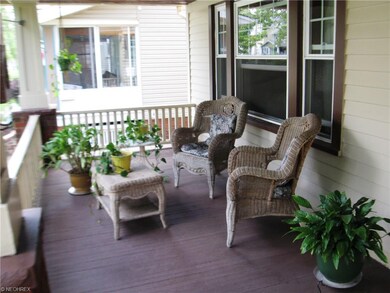 Enjoy the spacious front porch.
