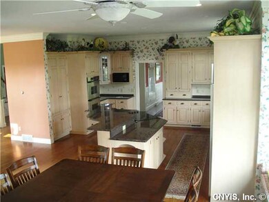 Kitchen View from back stairs!