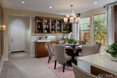 Dining room, as shown in the model
