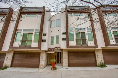 In Front of townhome
