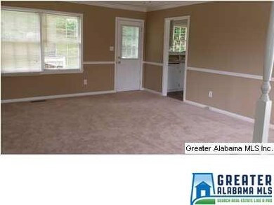 Family room is open to kitchen and eating area.