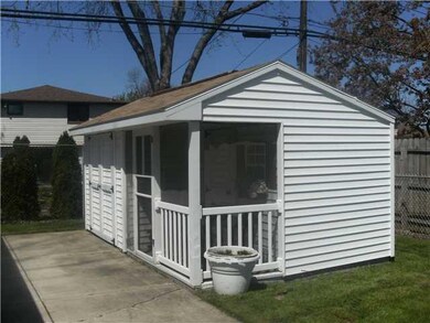 Storage. Lovingly called the barn, this shed is im