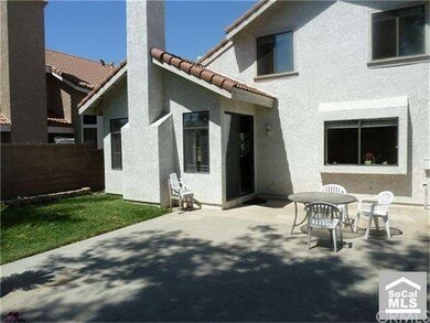 Backyard offers plenty of room for children or to 