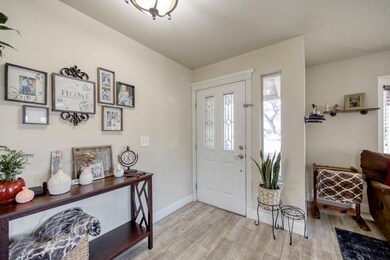 Living room to door